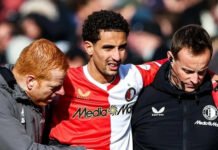 Oussama Targhalline touché : la crainte d’une longue absence Oussama Targhalline