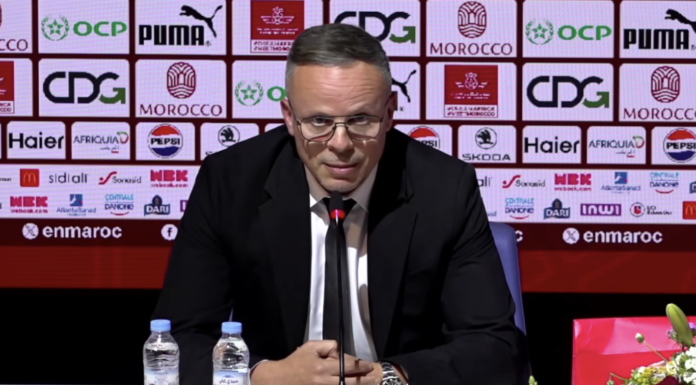 Mohamed El Ouahbi : « Diriger la sélection marocaine est un immense honneur » Mohamed El Ouahbi - sélectionneur des Lions de l'Atlas