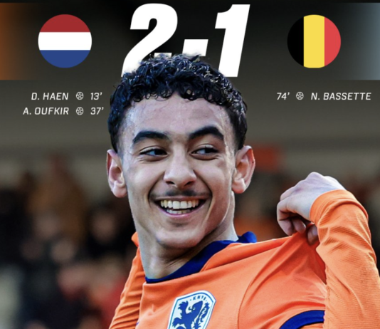 Ayoub Oufkir en feu : débuts rêvés avec les Pays-Bas Espoirs Ayoub Oufkir