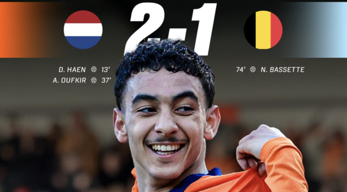Ayoub Oufkir en feu : débuts rêvés avec les Pays-Bas Espoirs Ayoub Oufkir