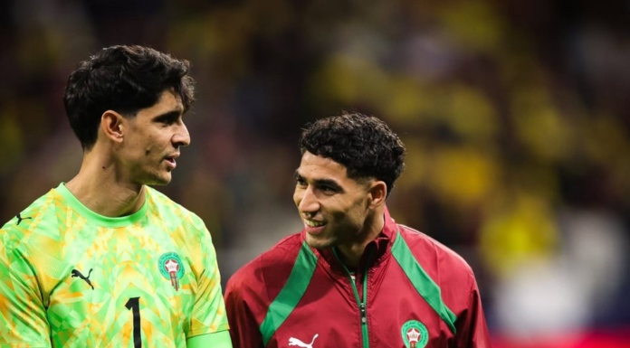 Lions de l’Atlas : Yassine Bounou envoie un message direct à Thiago Pitarch Yassine Bounou - Achraf Hakimi