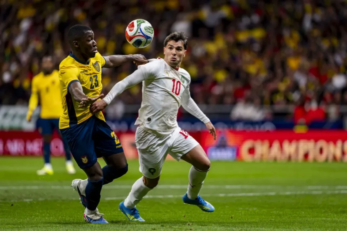 Brahim Diaz contre l'Equateur