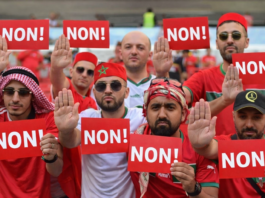 Supporters marocains