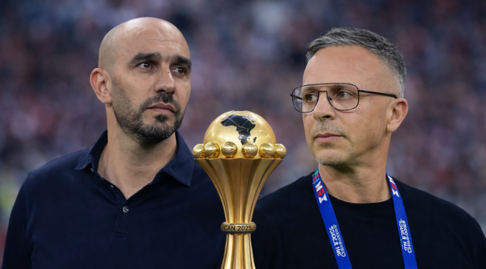 Paradoxe des Lions : Regragui part sans titre, Ouahbi arrive déjà champion Regragui - Ouahbi