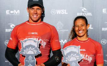 Surf : Doublé historique des Lions de l’Atlas, Teva Bouchgua et Lilias Tebbai Teva Bouchgua et Lilias Tebbai