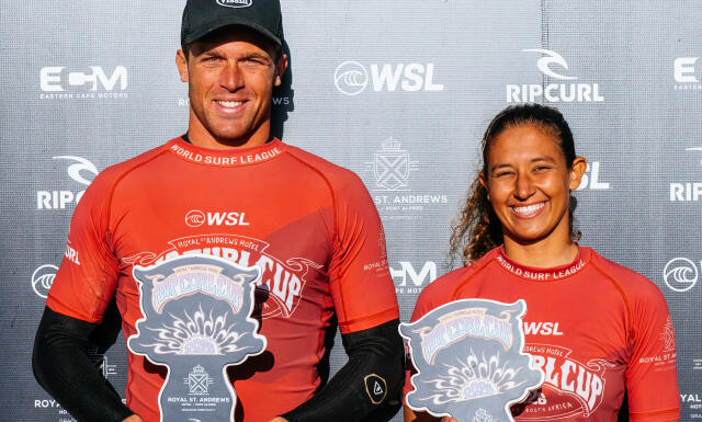 Surf : Doublé historique des Lions de l’Atlas, Teva Bouchgua et Lilias Tebbai Teva Bouchgua et Lilias Tebbai