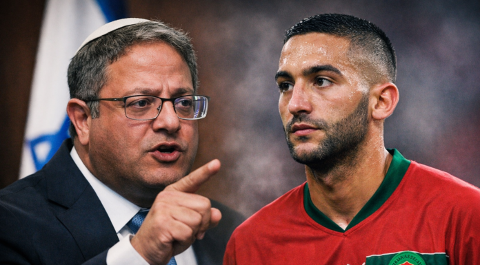 Liberté d’expression : Hakim Ziyech menacé par un ministre israélien ! Itamar Ben-Gvir vs Hakim Ziyech