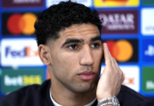 PSG : Achraf Hakimi affiche ses ambitions avant le choc contre Liverpool Achraf Hakimi
