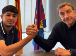 FC Barcelone : premier contrat professionnel pour Ahmed Abarkane Ahmed Abarkane