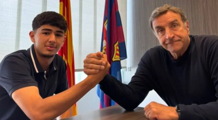 FC Barcelone : premier contrat professionnel pour Ahmed Abarkane Ahmed Abarkane
