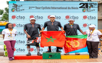 Cyclisme : Le Maroc domine le Tour du Bénin, un titre par équipes et un podium individuel
